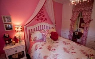 Розовая детская комната: сказка для принцесс