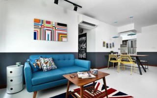 Креативный дизайн-проект дома в Сингапуре