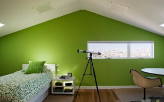 Детская комната в зеленых тонах – универсальный выбор с пользой для ребенка