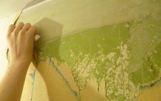 Как снять краску со стен