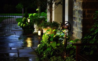 Садовое освещение как элемент ландшафтного дизайна